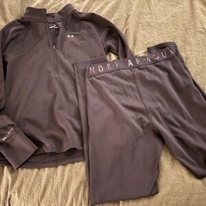 LG Black ColdGear 4.0 base layer set never worn